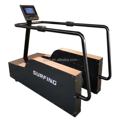 China Universal commercial surfing simulator wave soft pool surfing machine with histance/time/speed/calories for gym use for sale