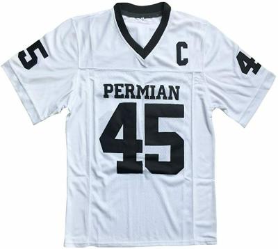 China USA Boobie Miles Size 45 Permian High School Movie Football Jerseys Lights Friday Night for sale