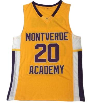 China Name& number stitched Montverde Academy 20# Ben Simmons Jersey Stitched High School Basketball Jerseys for sale