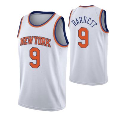 China Breathable New York Basketball Tank Top BARRETT Stitched All American Retro Basketball League for sale