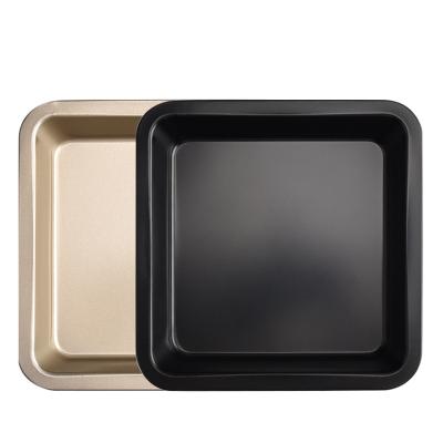 China Disposable Non Stick Square Cake Pan For DIY Baking for sale