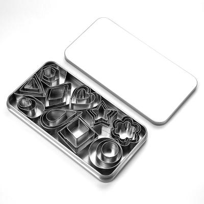 China 30pcs Cookie Cutter Sustainable Shape Stainless Steel for sale