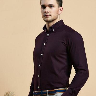 China Anti-pilling Fancy Designs Mens Clothing Cotton Flannel Button Down New Models Business Shirts for sale