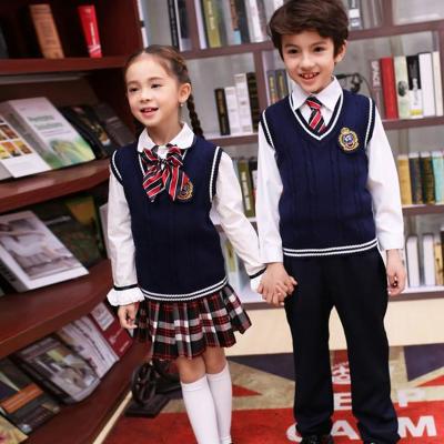 China Latest School Design Styles Eco-Friendly School Uniform for sale