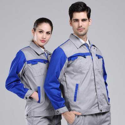 China Hot Sale 100% Cotton/CVC/TC Mix Color Worker Industrial Uniform Plain Weave Workwear Uniforms for sale