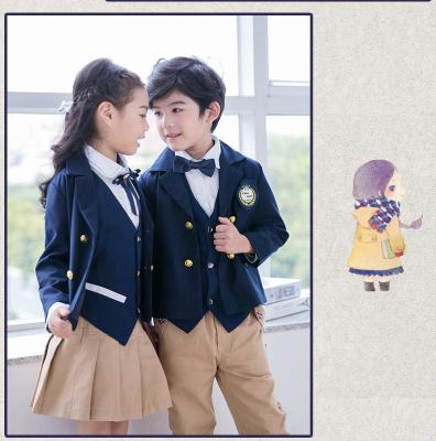 China Custom School Uniform China Manufacturer High School Uniform Designs / School Group for sale