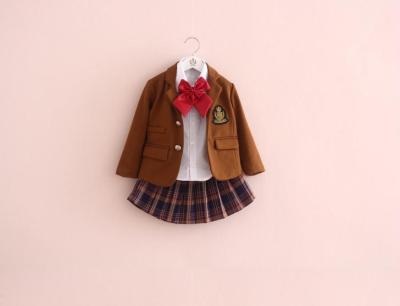 China High Quality School Uniform Children OEM Service Supply Kindergarten School Children Uniforms for sale