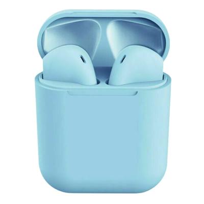 China i12 Macaron Touch In-Ear IPX7 pro earbuds auriculares waterproof tws stereo wireless earbuds blutooth with wireless charging case for sale