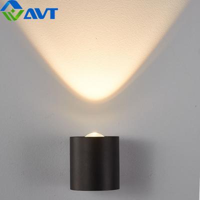 China Modern hot sale led led wall light 12W or donw wall sconce lamp outside surface mounted porch light for sale