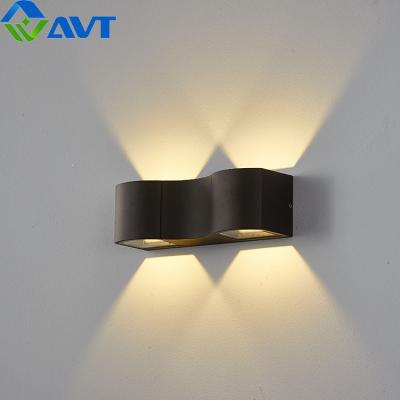 China AVT Modern Outdoor Waterproof Garden IP65 Lamp Aluminum Outdoor Mounted Courtyard Led Light Outdoor Wall Lamps For Corirridor for sale