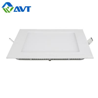 China Indoor Slim 36W Square Led Recessed Panel Mount / Round Down Light Led 400x400mm Size for sale