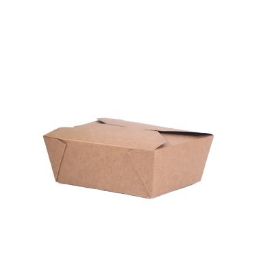 China Disposable Disposable Salad Box Take Out Box Salad Fried Rice Bento Noodle Takeout Container for sale