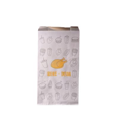 China Materials Factory Manufacturing Recycled Roast Chicken Disposable Greaseproof Paper Bag for sale