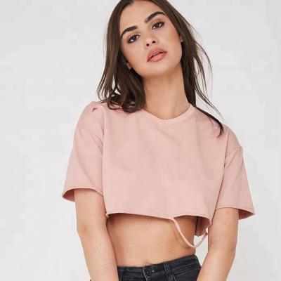 China Antibacterial Fitness Wear Fashion Hot Sale Women's Empty Crop Top for sale