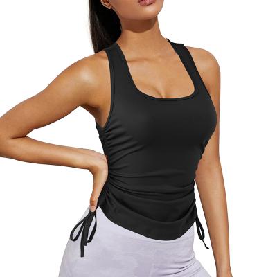 China Summer Women's Plus Size Sports Vest Casual Fitness Sleeveless Breathable Gym Popular for sale