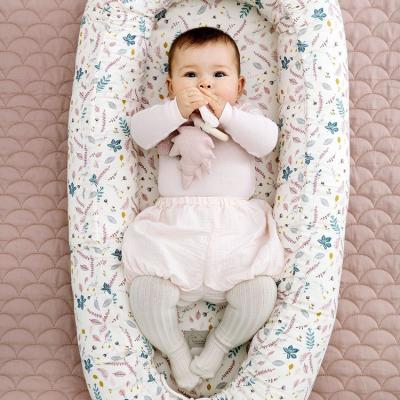 China New Style Wahsable Soft and Breathable Portable Adjustable Fiberfill Baby Nest Sleeper Bed for sale