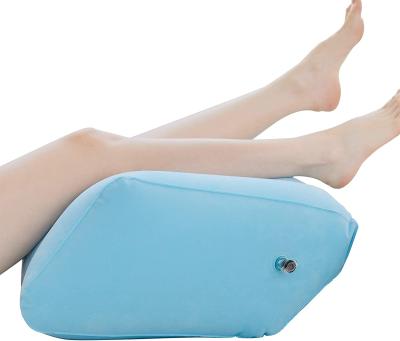 China Dropshipping Leg Pain Relief Anti-Static Waterproof Leg Rest Light Portable Home Office Inflatable Foot Leg Pillow Cushion Travel for sale