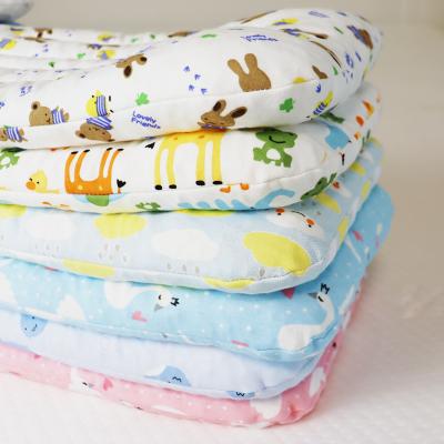 China New 100%Cotton Lovely Baby Cartoon Anti-Static Breathable Soft Cushion Slow Washable Eco-Friendly Memory Foam Pillow Bound Children 100%Cotton for sale