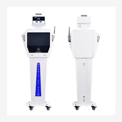 China Indoor Double-screen temperature measurement health code verification smart robot non-contact automatic temperature measurement for sale