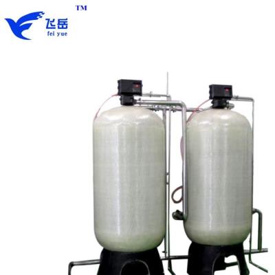 China 6T/h Soft Water Making Process Hot Sale Filtered Water Straw Softener Resin Purification System for sale