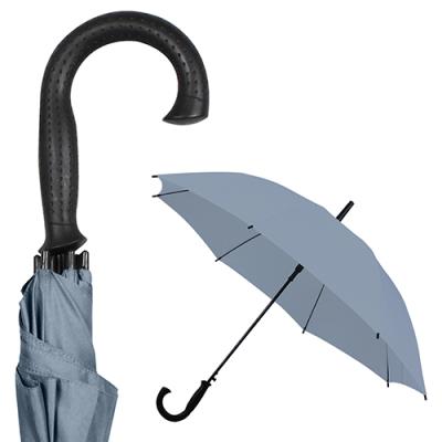 China Pongee Best Selling Environmentally Friendly Recycled PET Board 23 Inch Automatic Open Stick Umbrella for sale