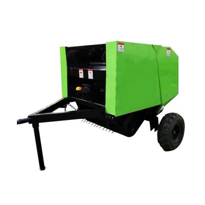 China Hay Wheat Corn Straw Cattle And Sheep Feed Picking And Baler Round Baler Machine for sale