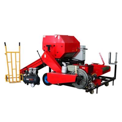 China Hay 2022 New Full Automatic Silage Packing Machine Round Baler for sale