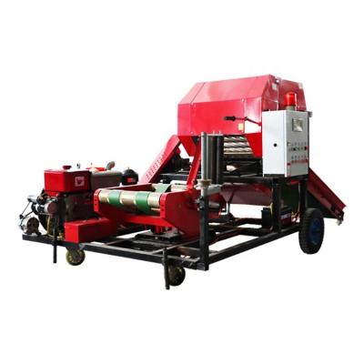 China Hay The latest silage baler, mini round silage packer, diesel engine for sale