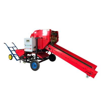 China silage baler the latest silage baler, full automatic mini straw baler maker for sale