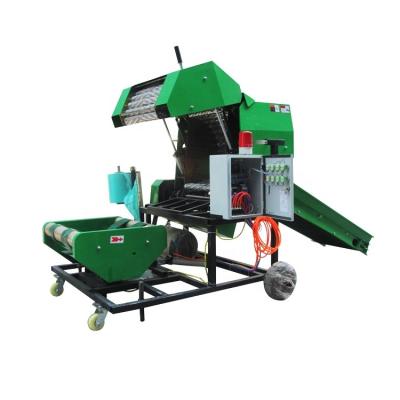 China Mini Alfalfa Corn Maize Straw Hay Silage Baler Packing Machine for sale