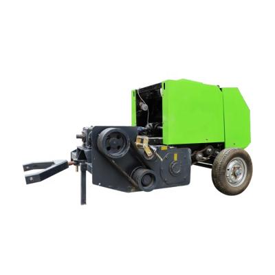 China mini hay baler tractor hauling hay baler, mini round hay baler for sale