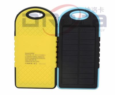 China 5000mah bank, waterproof power bank, the best selling high capacity solar power product worldwide for sale