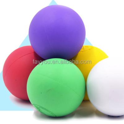 China Wholesale Custom Training Ball Lacrosse Ball Lacrosse Game Profession Rubber Lacrosse Ball for sale