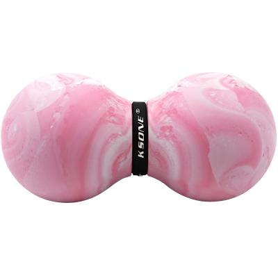 China Natural Rubber Logo Peanut Massage Ball Custom Fit Body Massager Equipment Body Massager for sale