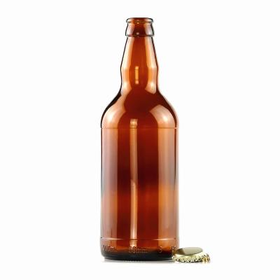 China 500ml beverage exporting high quality black liquor beer glass beer bottle manufacturer for sale