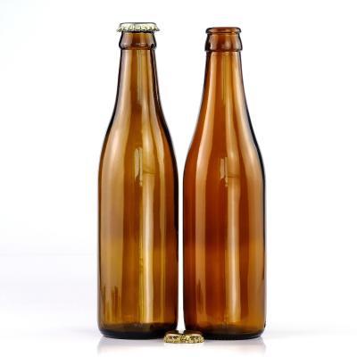 China 330ml beverage exporting German high quality liquor beer glass beer bottle manufacturer for sale