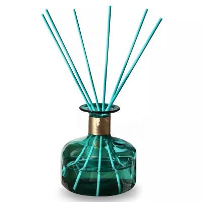 China 250ml Aroma Round Aroma Reed Diffuser Glass Bottle for sale