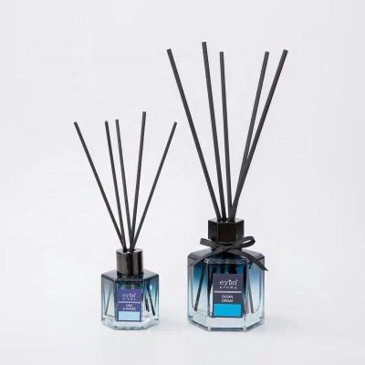 China 2019 Aroma STORE 50ml 120ml aroma reed diffuser glass empty hexagnoal bottle for sale