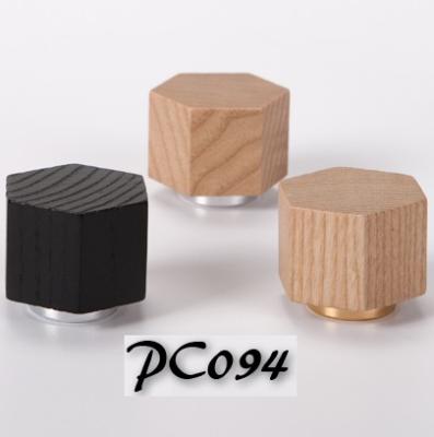 China Non Refillable In Stock Wooden Black Cap Perfume Wood Cap for sale