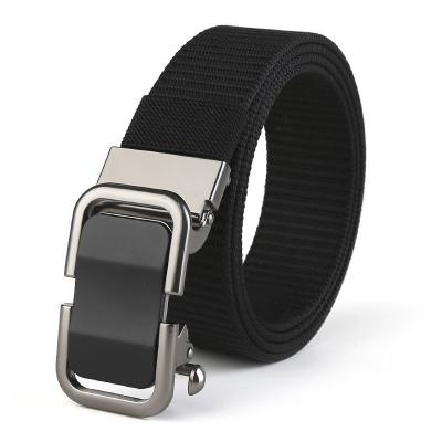 China High Quality Custom Made Wholesale Nylon Automatic Waist Belt Buckle Belt Buckle Army Canvas Cloth Military Belts Male Tactical Nylon Automatic Belts for sale