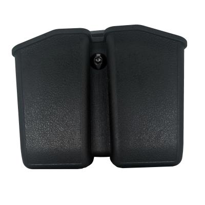 China Wholesale Universal 9mm Multifunctional Factory Police Equipment .40 .45 Double Firearm Mag Polymer Magazine Pouch for sale