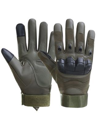 China Wholesale Full Finger Winter Full Finger Protective Shock Resistant Army Military Tactical Gloves for sale