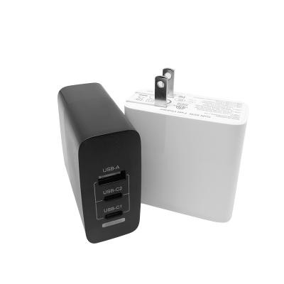 China Multi-function gan charger GaN65W quick charge QC3.0 quick charge phone charger for sale