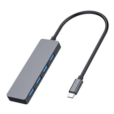 China USB3.1/M to 3.0HUB 2 Ports Aluminum Adapter for Laptop PC USB 3.0 High Speed ​​Hub 5 Port Adapter Splitter External USB Hub for sale