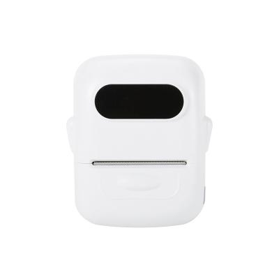 China Customized Color Black And White Mini Portable Mobile Thermal Printer Self Adhesive for sale