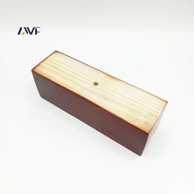 China Solid Square Wooden Modern Sofa Leg Wooden Legs for sale