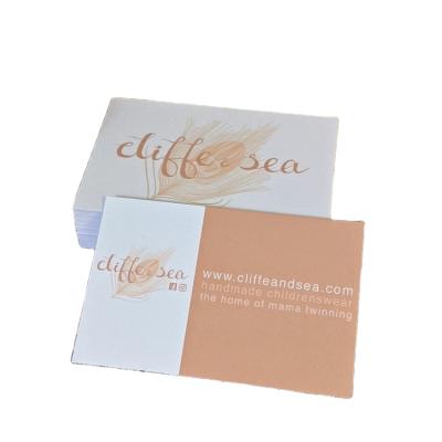 China Business Gift High Quality Business Card Thank You Card Customized Size Premium Thank You Cards Wholesale for sale