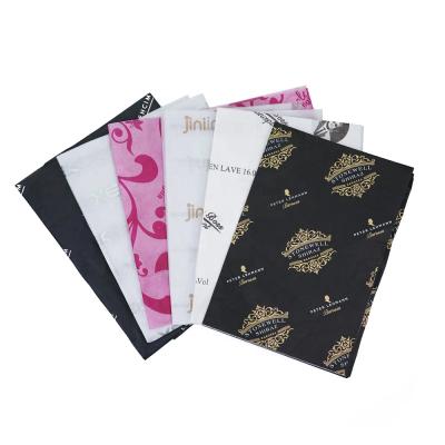 China Wholesale Custom Moisture Proof Printing Apparel Gift Wrapping Luxury Tissue Paper With Logo for sale