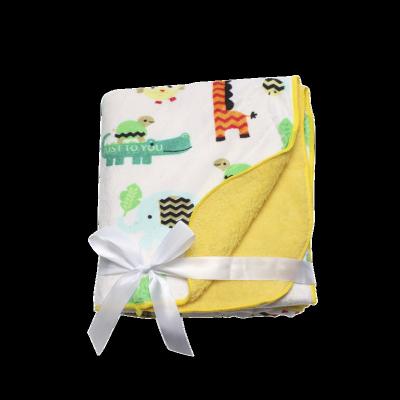 China Plain Wholesale can be customized double-sided baby swaddle multi-color optional blanket baby for sale