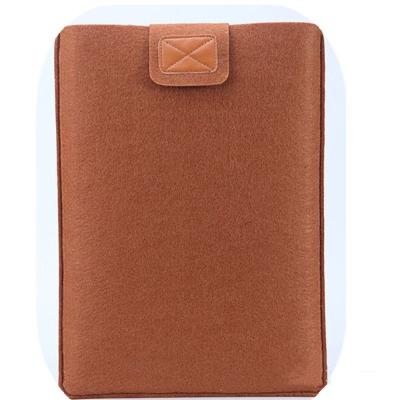 China Polyester Wool Felt Business Notebook Pocket Cover Laptop Sleeve Bag Customized Felt Sleeve Envelope Case Bag for sale